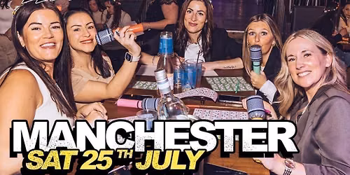 UKG BINGO Sat 25th July Manchester