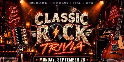 Classic Rock Trivia Night w\/ DJWRCKS.IT