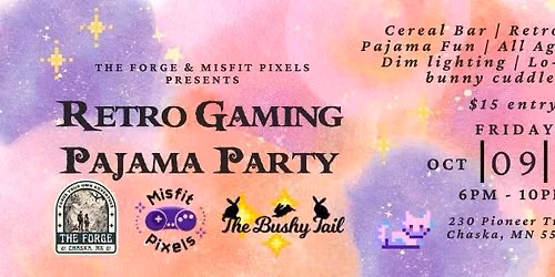 Retro Gaming Pajama Party