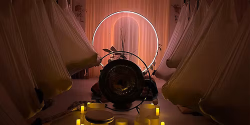 Aerial Sound Bath: Floating Sound Bath in Hammocks