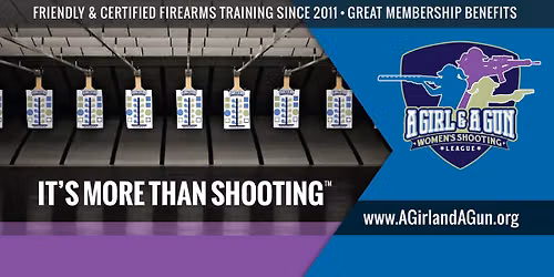 LADIES NIGHT Range Takeover-A one hour monthly collaborative event for women\u2019s firearms communities