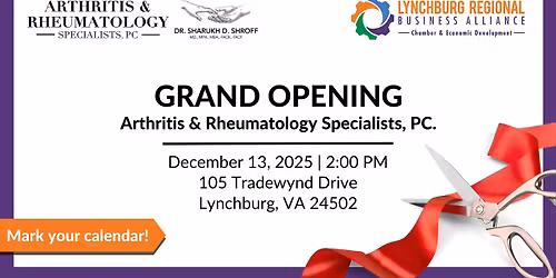 Ribbon Cutting: Arthritis & Rheumatology Specialists, PC.