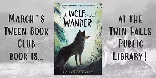 Tween Book Club at the Twin Falls Public Library