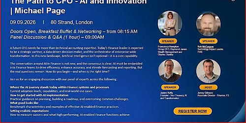 The Path to CFO - AI and Innovation
