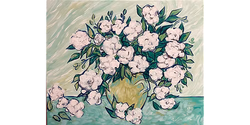 Roses ala Van Gogh - Paint and Sip in Boston | Classpop!\u2122