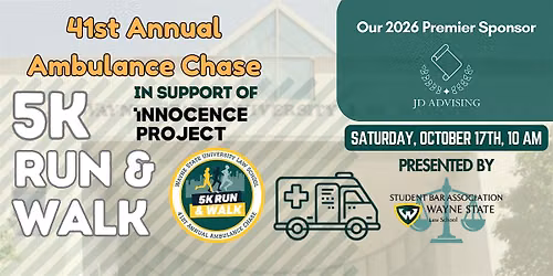 Wayne Law's 41st Annual Ambulance Chase 5K