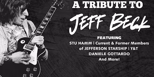 Jeff Beck Tribute Concert