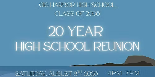 GHHS Class of 2006 - 20 Year Reunion