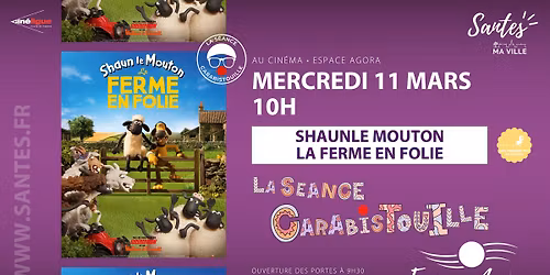 Cin\u00e9ma \u2022 S\u00e9ance Carabistouille \u2022 La ferme en folie