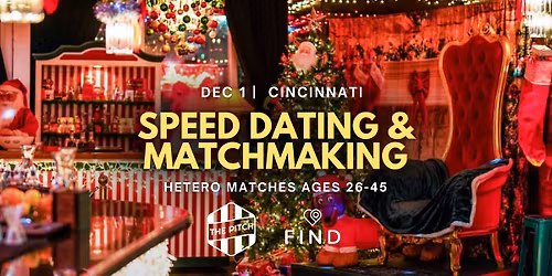 Speed Dating for Singles Ages 26-45 (Holiday sweater edition) | Cincinnati, OH