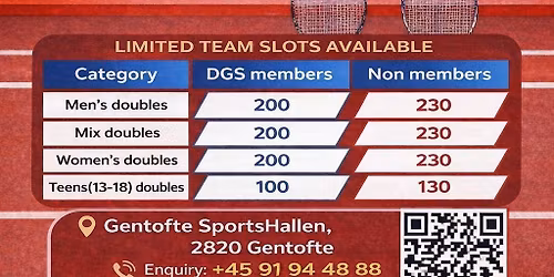 DGS Badminton Championship 2026