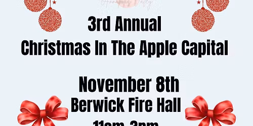 3rd Annual Christmas in the Apple Capital