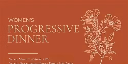 Graceful Women's International Progressive Dinner