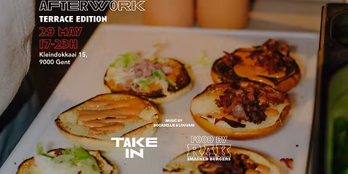 TAKE IN x RAK Smashed Burgers - AFTERWORK 29\/05