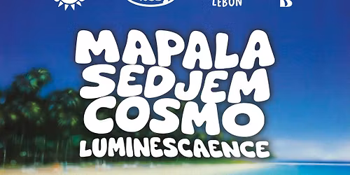 HIGH VIBE\/ MAPALA-SEDJEM-COSMO-LUMINESC\u00c6NCE @SLAMSKATEBAR