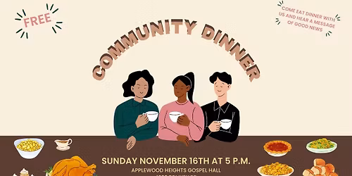 FREE Community Dinner
