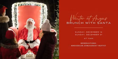 Winter At Angus - Brunch with Santa