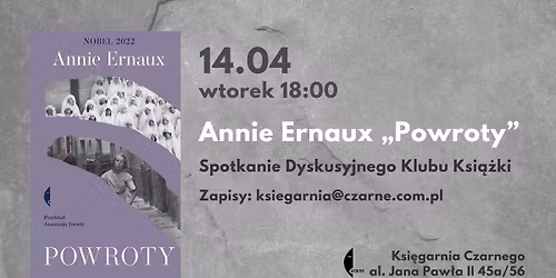 \u201ePowroty\u201d \u2013 spotkanie Dyskusyjnego Klubu Ksi\u0105\u017cki