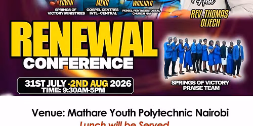 RENEWAL CONFERENCE.