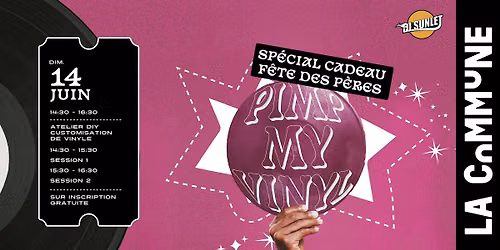 \ud83c\udfa8 Pimp My Vinyl \u2013 Sp\u00e9cial F\u00eate des P\u00e8res