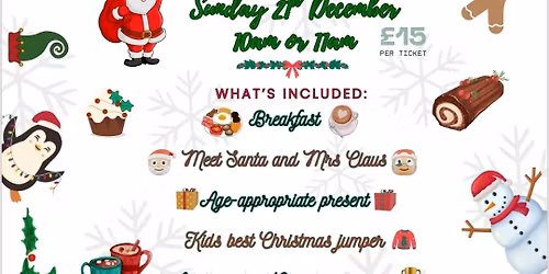 \ud83c\udf85\ud83c\udffbBreakfast with Santa & Mrs Clause\ud83e\udd36\ud83c\udffb