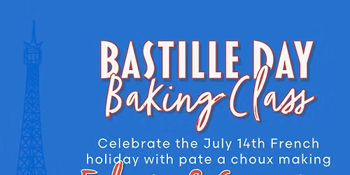 Bastille Day Baking Class