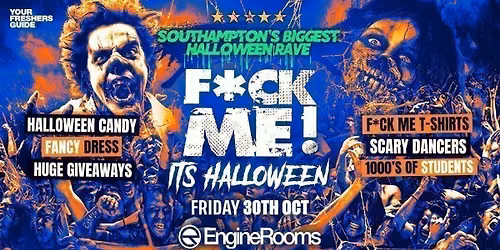 F*CK ME It's Halloween | Southampton Freshers 2026