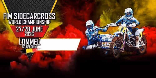 FIM SidecarCross World Championship 2026 - GP LOMMEL