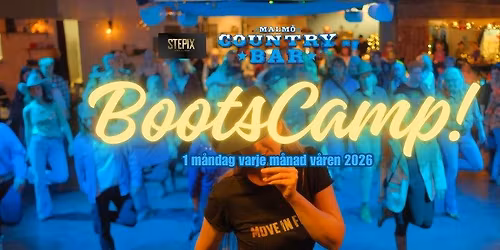 BootsCamp! L\u00e4r dig Linedance 13 april