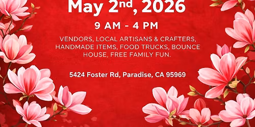 Deja Vu Nursery's 13th Annual PEDDLERS FAIR Saturday May 2, 2026, FREE COMMUNITY EVENT 2, 2026