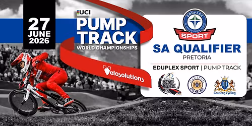 Velosolutions UCI Pump Track World Championships South Africa Qualifier
