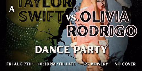 A TAYLOR SWIFT vs. OLIVIA RODRIGO Dance Party