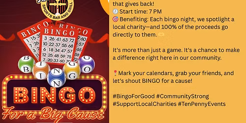 Bingo for a Big Cause