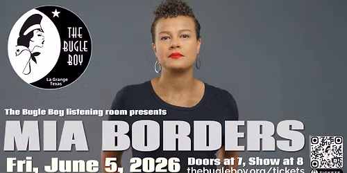 Mia Borders at the Bugle Boy!