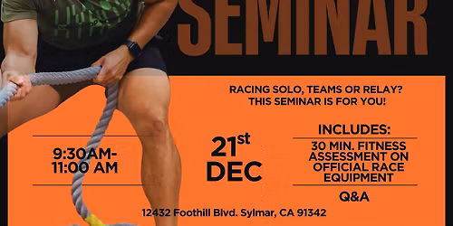 HYROX PERFORMANCE: 90-Minute Training & Assessment Seminar