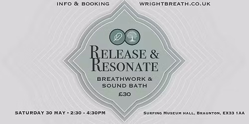 Release & Resonate - Breathwork & Sound bath
