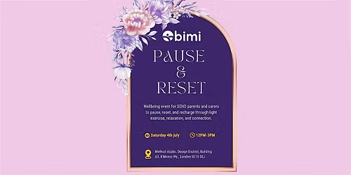 Pause and Reset: The Obimi Wellbeing Experience for Parents & Caregivers