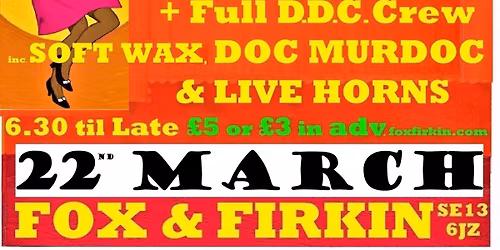 Deptford Dub Club with Duke Neville 