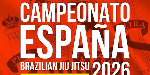 CHAMPIONSHIP OF BJJ SPAIN 2026 MADRID