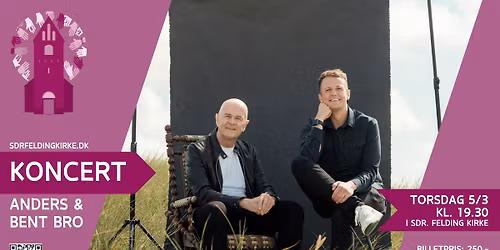 Koncert med Anders&BentBro