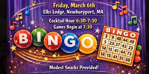 Port Players Musical Bingo Fundraiser