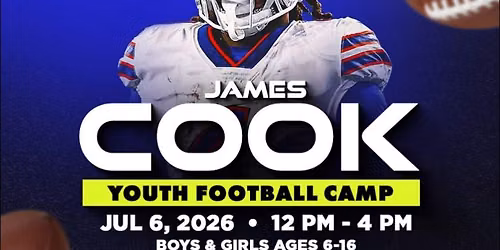 James Cook Youth Football Camp