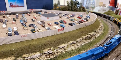 Model train Display - Sponsored by First State Bank