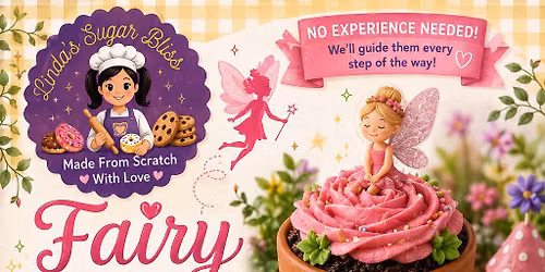 Fairy Flower Pot Storytime -cupcake decorating class-