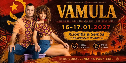 \ud83d\udd25\u2728 VAMULA w Art of Move! \u2728\ud83d\udd25warsztaty \/\/ 16-17.01