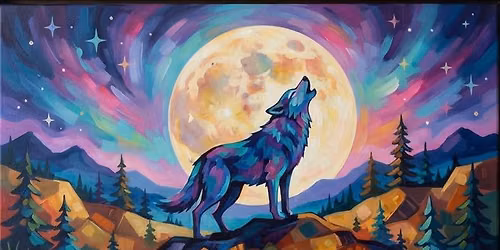 PAINT NIGHT - Wolf Moon