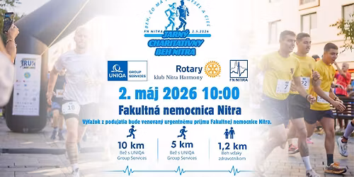 Jarn\u00fd charitat\u00edvny beh Nitra: Beh \u010do m\u00e1 pulz, zmysel a cie\u013e