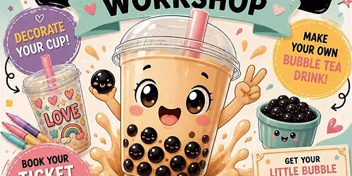 Kids Bubble Tea Workshop by Crave