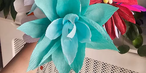 WORKSHOP: Crepeblomster for begyndere \/\/ Crepe flowers for beginners