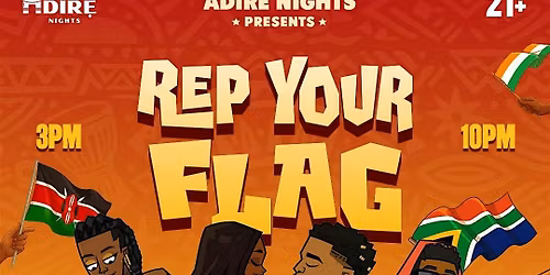 Rep Your Flag Manchester | Adire Day Party